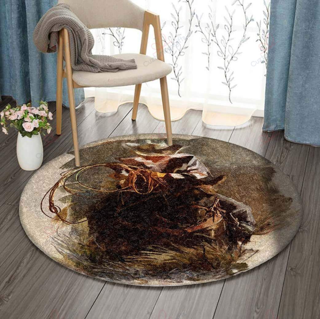 Be Cowboy Round Carpet Floor Rug Living Room Bedroom Decor Round Area Rug Carpet Be Cowboy Round Carpet Floor Rug Living Room Bedroom Decor Round Area Rug Carpet