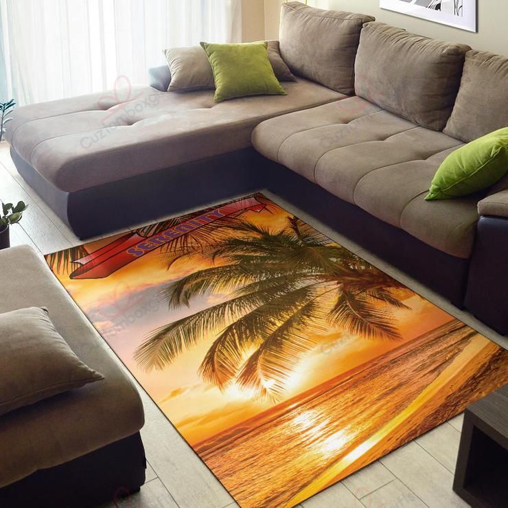 Beach In The Sunset Rug Sport Decor Gift Floor Decor Living Room Carpet Rug Area Rug - e7bffa114c93 Beach In The Sunset Rug Sport Decor Gift Floor Decor Living Room Carpet Rug Area Rug - e7bffa114c93