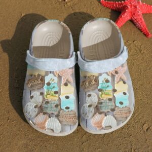 Beach Personalize Clog Custom Crocs Fashionstyle Comfortable For Women Men Kid Print 3D Sand Beach