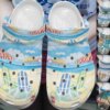 Beach Personalize Clog Custom Crocs Fashionstyle Comfortable For Women Men Kid Print 3D Whitesole