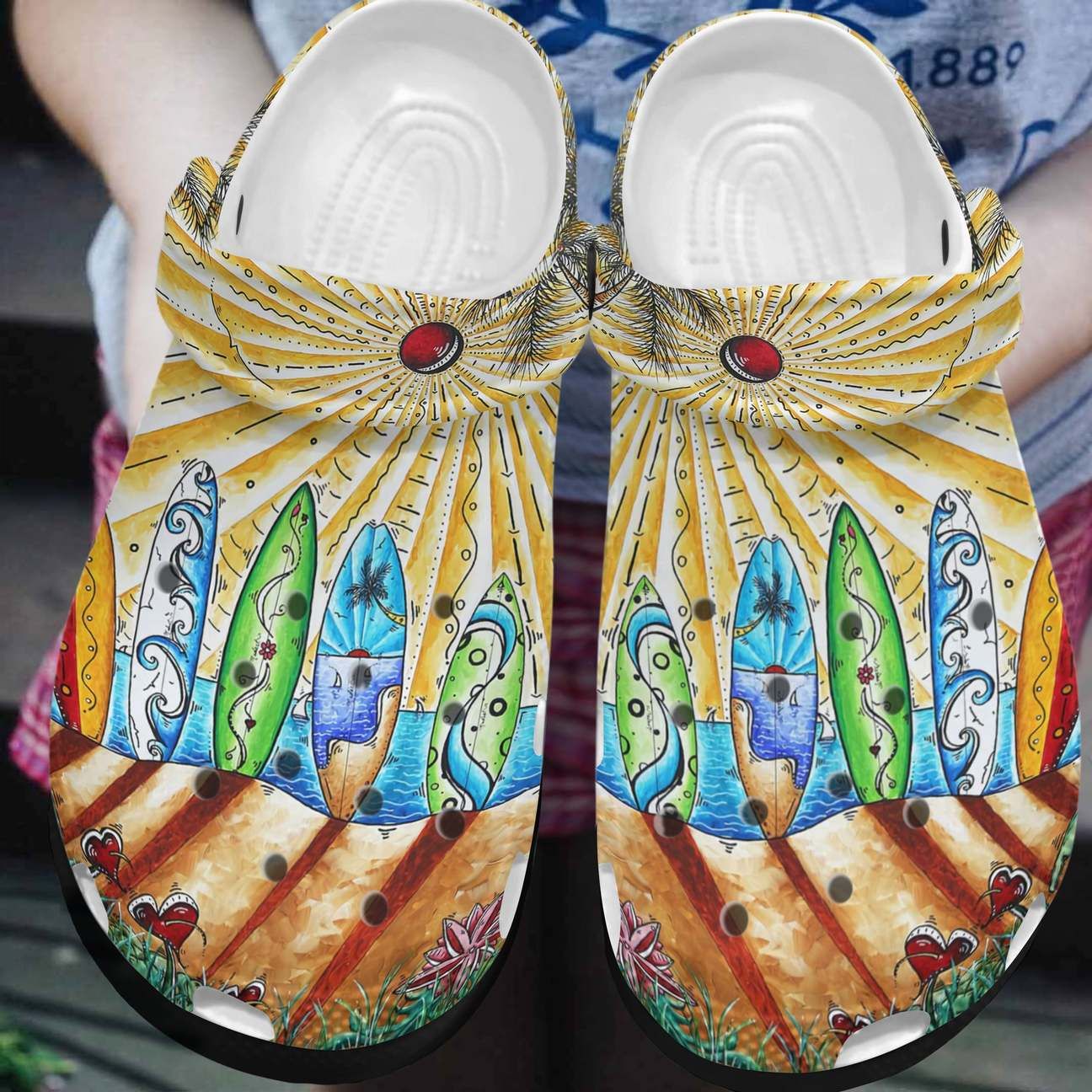 Beach Personalized Clog Custom Crocs Comfortablefashion Style Comfortable For Women Men Kid Print 3D I Love Beach Beach Personalized Clog Custom Crocs Comfortablefashion Style Comfortable For Women Men Kid Print 3D I Love Beach