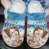 Beach Personalized Clog Custom Crocs Comfortablefashion Style Comfortable For Women Men Kid Print 3D Love Beach 2