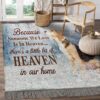Beagle Because Someone We Love Is In Heaven Rug Sport Decor Gift Floor Decor Living Room Carpet Rug Area Rug - eeef838f21a9
