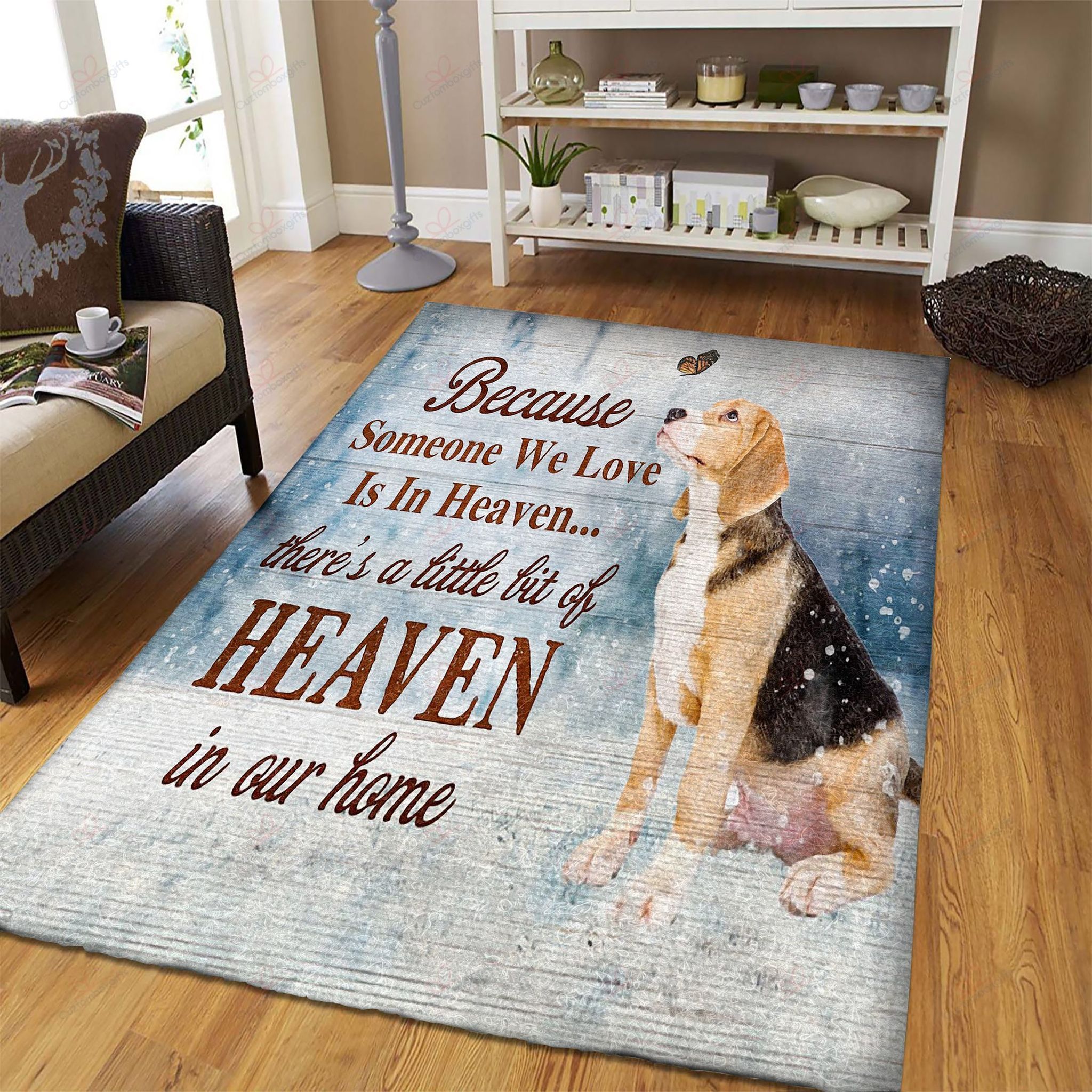 Beagle Because Someone We Love Is In Heaven Rug Sport Decor Gift Floor Decor Living Room Carpet Rug Area Rug - d623aa850c0c Beagle Because Someone We Love Is In Heaven Rug Sport Decor Gift Floor Decor Living Room Carpet Rug Area Rug - d623aa850c0c