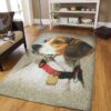 Beagle Dog 2 Rug Sport Decor Gift Floor Decor Living Room Carpet Rug Area Rug - 3812fab5259a