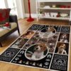 Beagle Double Rug Sport Decor Gift Floor Decor Living Room Carpet Rug Area Rug - cc2d21c0abfe