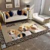 Beagle Home Sweet Home Rug Sport Decor Gift Floor Decor Living Room Carpet Rug Area Rug - 67541eabbd8e