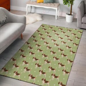 Beagle Pattern 7 Rug Sport Decor Gift Floor Decor Living Room Carpet Rug Area Rug - fae57b48e018