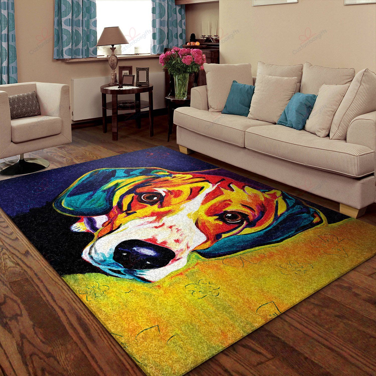 Beagles Art Rug Sport Decor Gift Floor Decor Living Room Carpet Rug Area Rug - f423e4cc727e Beagles Art Rug Sport Decor Gift Floor Decor Living Room Carpet Rug Area Rug - f423e4cc727e