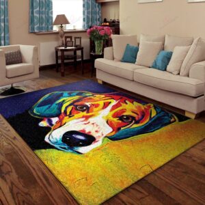 Beagles Rug Sport Decor Gift Floor Decor Living Room Carpet Rug Area Rug - 6f15b1b56fd2