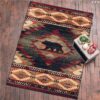 Bear 2 Rug Sport Decor Gift Floor Decor Living Room Carpet Rug Area Rug - 2bd1ccd6ecc5