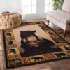 Bear And Forest Rug Sport Decor Gift Floor Decor Living Room Carpet Rug Area Rug - 6842ee740e63