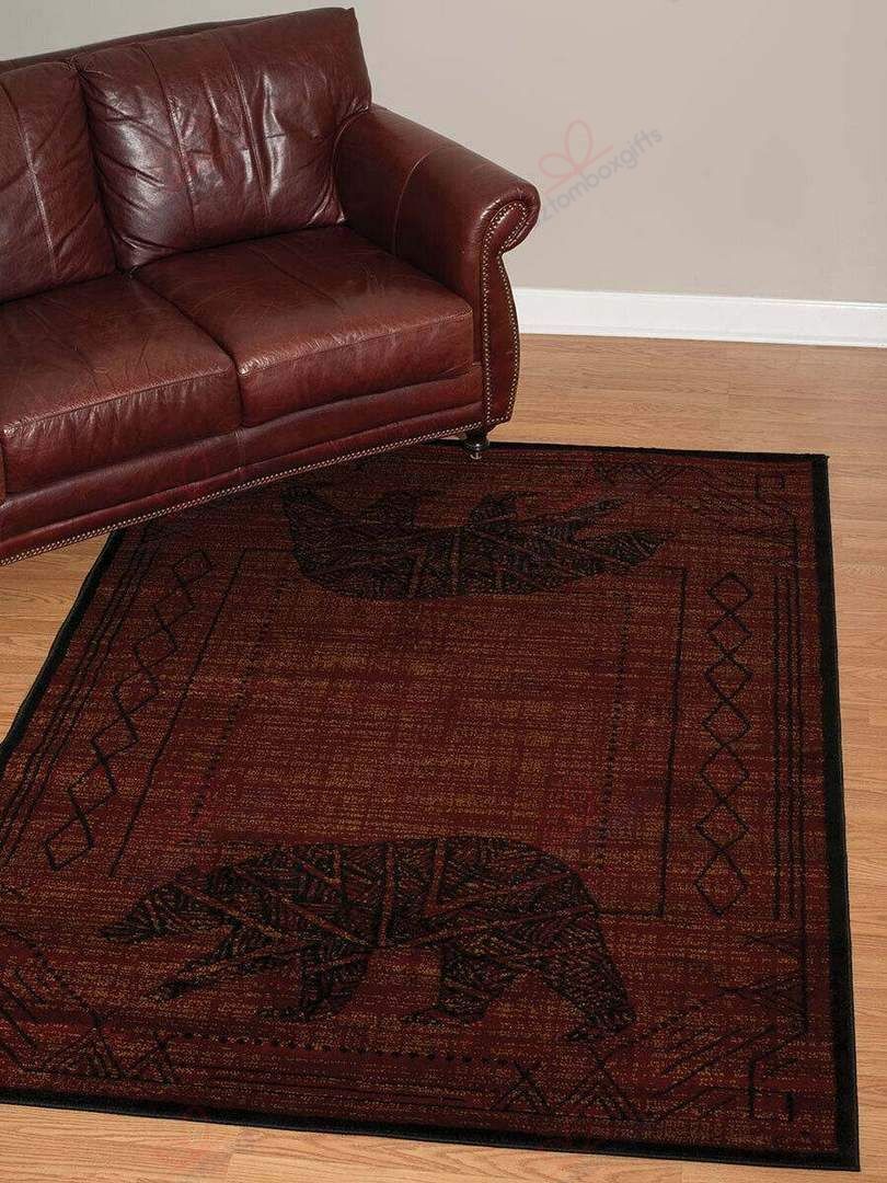 Bear Cave Red Rug Sport Decor Gift Floor Decor Living Room Carpet Rug Area Rug - 07050473d8e1 Bear Cave Red Rug Sport Decor Gift Floor Decor Living Room Carpet Rug Area Rug - 07050473d8e1