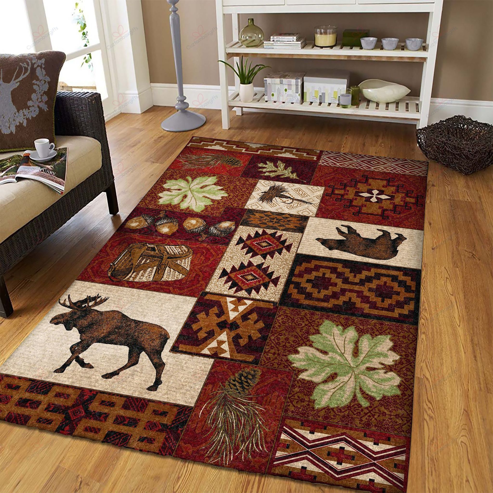 Bear Creek Lodge Rug Sport Decor Gift Floor Decor Living Room Carpet Rug Area Rug - 8140c2359c61 Bear Creek Lodge Rug Sport Decor Gift Floor Decor Living Room Carpet Rug Area Rug - 8140c2359c61