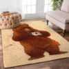 Bear Cute Rug Sport Decor Gift Floor Decor Living Room Carpet Rug Area Rug - 45c1a8092b95