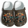 Bear Drinking Camping Shoes Crocs Clog Old Men – Funny Cute Crocs Clog Shoes Gifts For Men Fathers Day