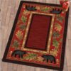 Bear Elegance Rug Sport Decor Gift Floor Decor Living Room Carpet Rug Area Rug - 1898248dacdf