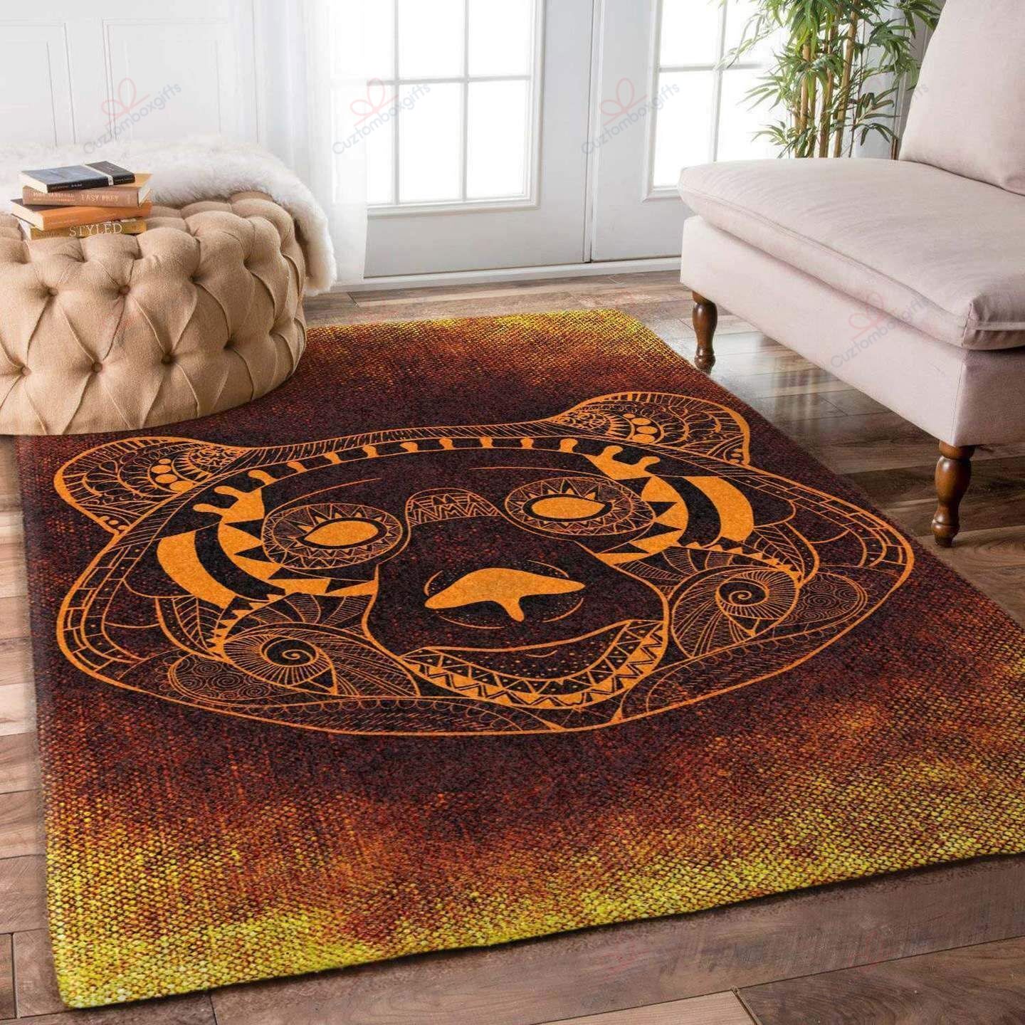 Bear Face Rug Sport Decor Gift Floor Decor Living Room Carpet Rug Area Rug - 96a89c0d2e09 Bear Face Rug Sport Decor Gift Floor Decor Living Room Carpet Rug Area Rug - 96a89c0d2e09