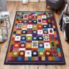 Bear Face Rug Sport Decor Gift Floor Decor Living Room Carpet Rug Area Rug - c6ccfe071c70