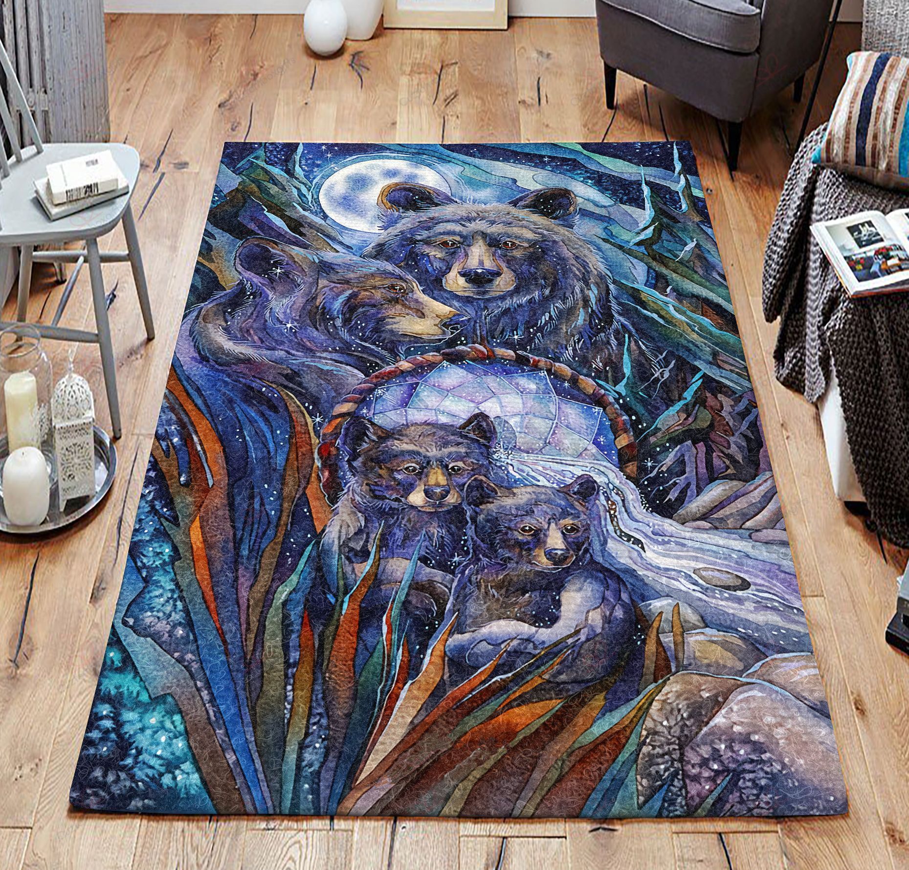 Bear Family Rug Sport Decor Gift Floor Decor Living Room Carpet Rug Area Rug - 28e7a3455b1f Bear Family Rug Sport Decor Gift Floor Decor Living Room Carpet Rug Area Rug - 28e7a3455b1f