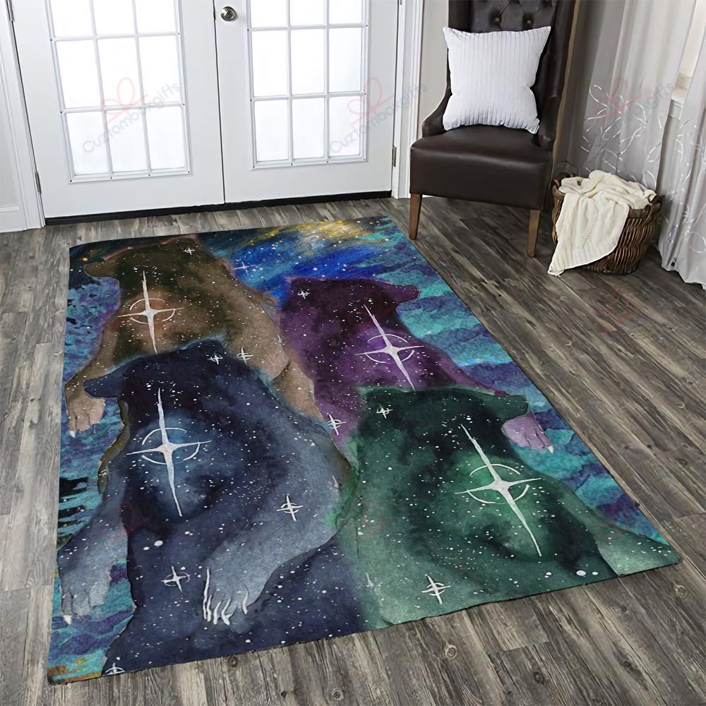 Bear Galaxy Rug Sport Decor Gift Floor Decor Living Room Carpet Rug Area Rug - 88b2be20ecd6 Bear Galaxy Rug Sport Decor Gift Floor Decor Living Room Carpet Rug Area Rug - 88b2be20ecd6