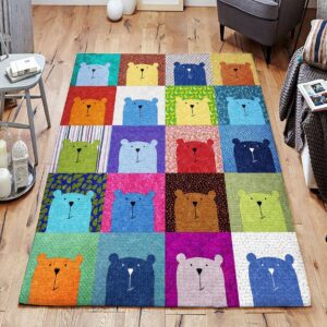 Bear Rug Sport Decor Gift Floor Decor Living Room Carpet Rug Area Rug - 32b8cccad8da
