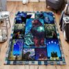 Bear In Night Rug Sport Decor Gift Floor Decor Living Room Carpet Rug Area Rug - a1ea36f00c90