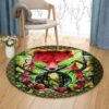 Bear Magical Round Carpet Floor Rug Living Room Bedroom Decor Round Area Rug Carpet