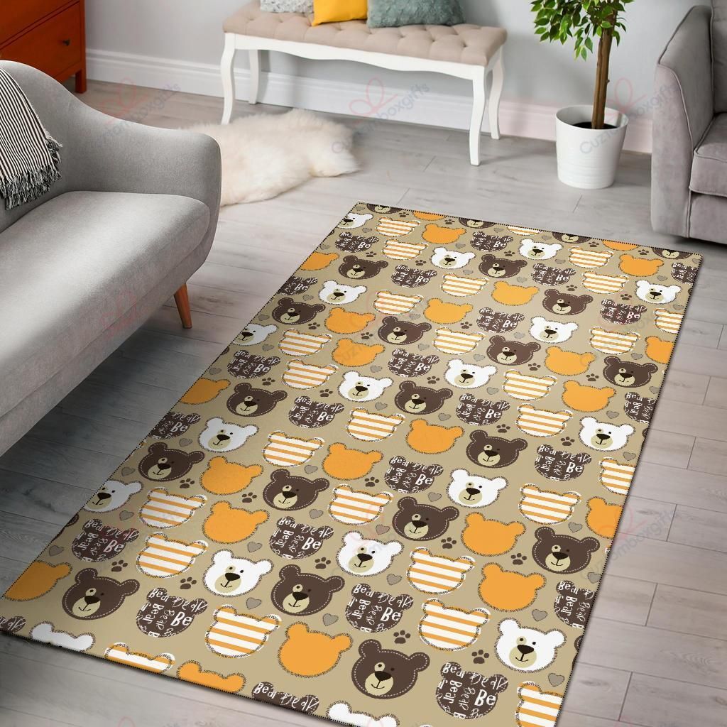 Bear Patchworkpattern 1 Rug Sport Decor Gift Floor Decor Living Room Carpet Rug Area Rug - d2c57b7b7238 Bear Patchworkpattern 1 Rug Sport Decor Gift Floor Decor Living Room Carpet Rug Area Rug - d2c57b7b7238