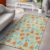 Bear Pattern 2 Rug Sport Decor Gift Floor Decor Living Room Carpet Rug Area Rug - 5065eb31180e