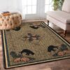 Bear Pattern 2 Rug Sport Decor Gift Floor Decor Living Room Carpet Rug Area Rug - 4e30de38d042