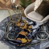 Bear Pattern 4 Round Carpet Floor Rug Living Room Bedroom Decor Round Area Rug Carpet