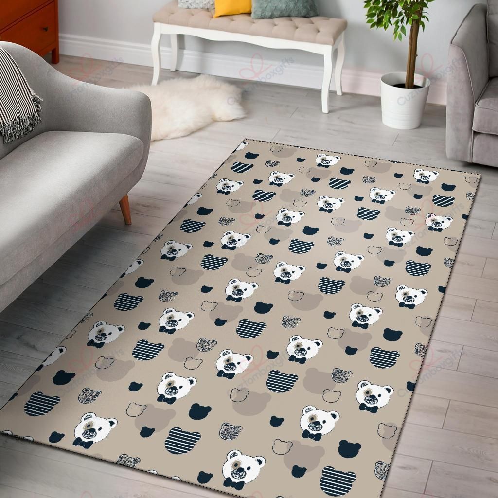 Bear Pattern 5 Rug Sport Decor Gift Floor Decor Living Room Carpet Rug Area Rug - dd095c76ef98 Bear Pattern 5 Rug Sport Decor Gift Floor Decor Living Room Carpet Rug Area Rug - dd095c76ef98