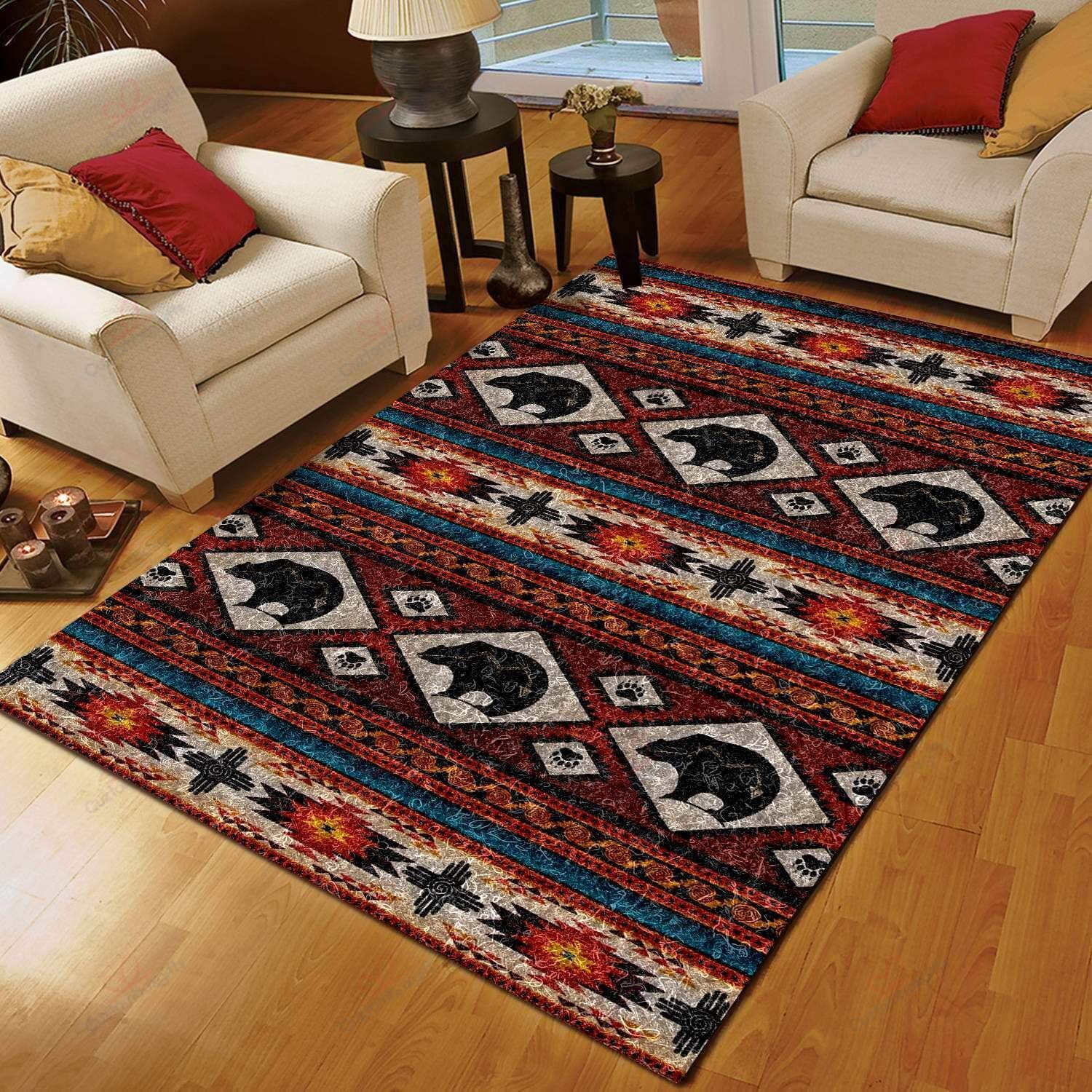 Bear Pattern 6 Rug Sport Decor Gift Floor Decor Living Room Carpet Rug Area Rug - 829d27c683e0 Bear Pattern 6 Rug Sport Decor Gift Floor Decor Living Room Carpet Rug Area Rug - 829d27c683e0