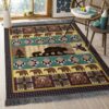 Bear Pattern Rug Sport Decor Gift Floor Decor Living Room Carpet Rug Area Rug - 7db89135bbf5