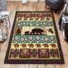 Bear Pattern Rug Sport Decor Gift Floor Decor Living Room Carpet Rug Area Rug - ba6115cd582e