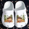 Bearded Dragons Shoes Crocs Clog – Pets Bearded Dragons Cowboys Cactus Funny Shoes For Men Women