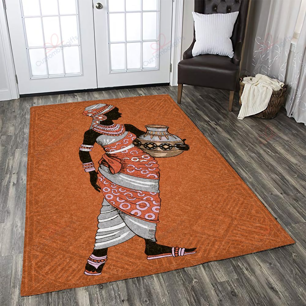 Beautiful Africa Woman Rug Sport Decor Gift Floor Decor Living Room Carpet Rug Area Rug - 74a2859ae5a9 Beautiful Africa Woman Rug Sport Decor Gift Floor Decor Living Room Carpet Rug Area Rug - 74a2859ae5a9