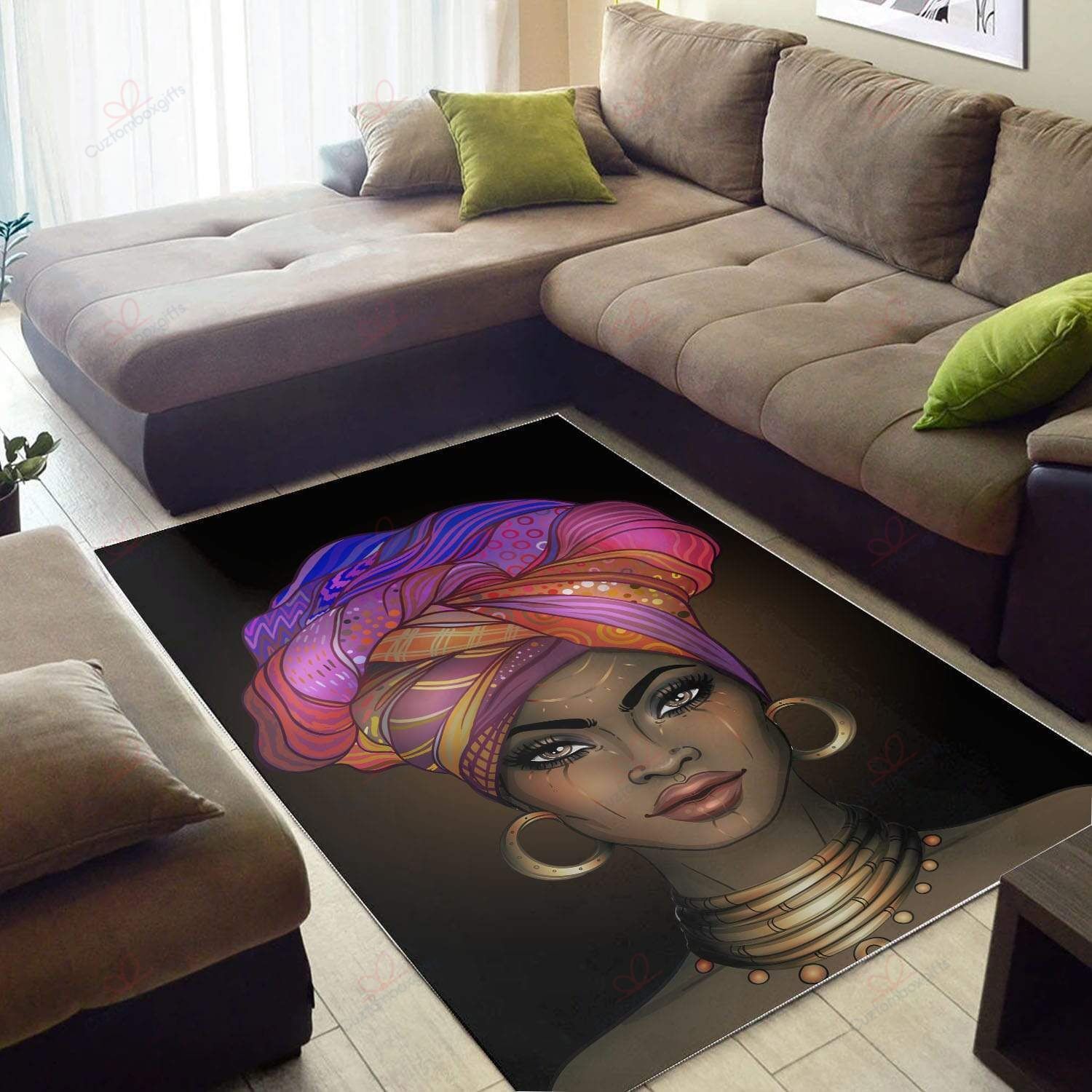 Beautiful African Black Woman Rug Sport Decor Gift Floor Decor Living Room Carpet Rug Area Rug - b0b2d0ffabe1 Beautiful African Black Woman Rug Sport Decor Gift Floor Decor Living Room Carpet Rug Area Rug - b0b2d0ffabe1