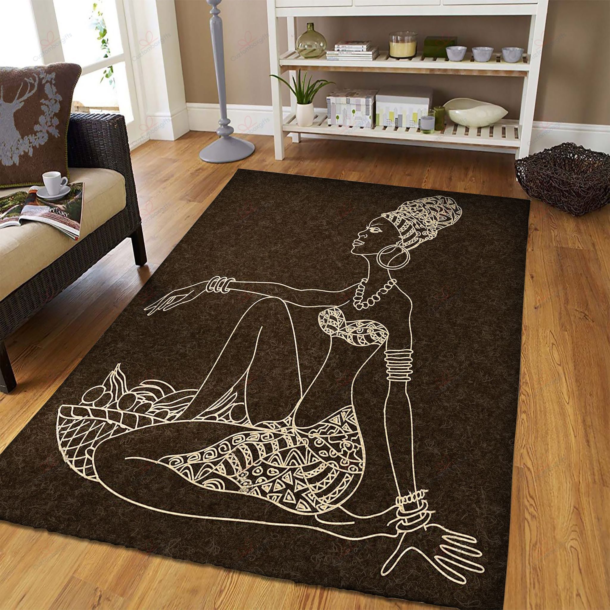 Beautiful African Girl Black Rug Sport Decor Gift Floor Decor Living Room Carpet Rug Area Rug - 2e0f6e17597e Beautiful African Girl Black Rug Sport Decor Gift Floor Decor Living Room Carpet Rug Area Rug - 2e0f6e17597e