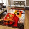 Beautiful African Girl Rug Sport Decor Gift Floor Decor Living Room Carpet Rug Area Rug - 682f1006f996