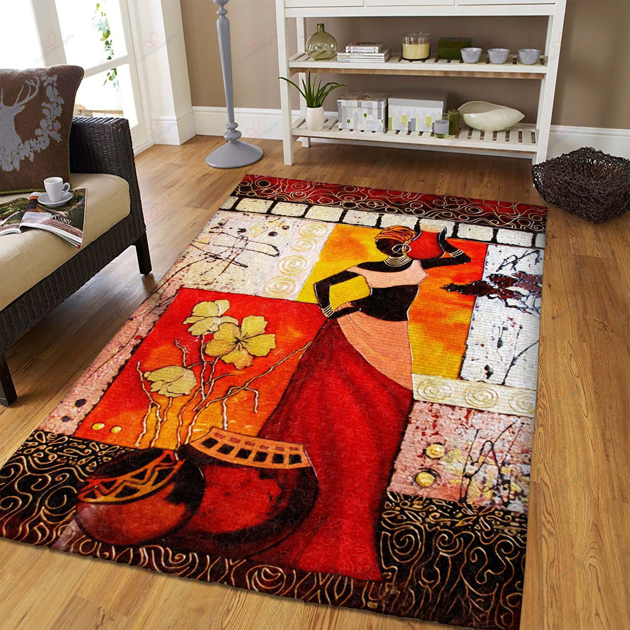 Beautiful African Girl Rug Sport Decor Gift Floor Decor Living Room Carpet Rug Area Rug - 682f1006f996 Beautiful African Girl Rug Sport Decor Gift Floor Decor Living Room Carpet Rug Area Rug - 682f1006f996