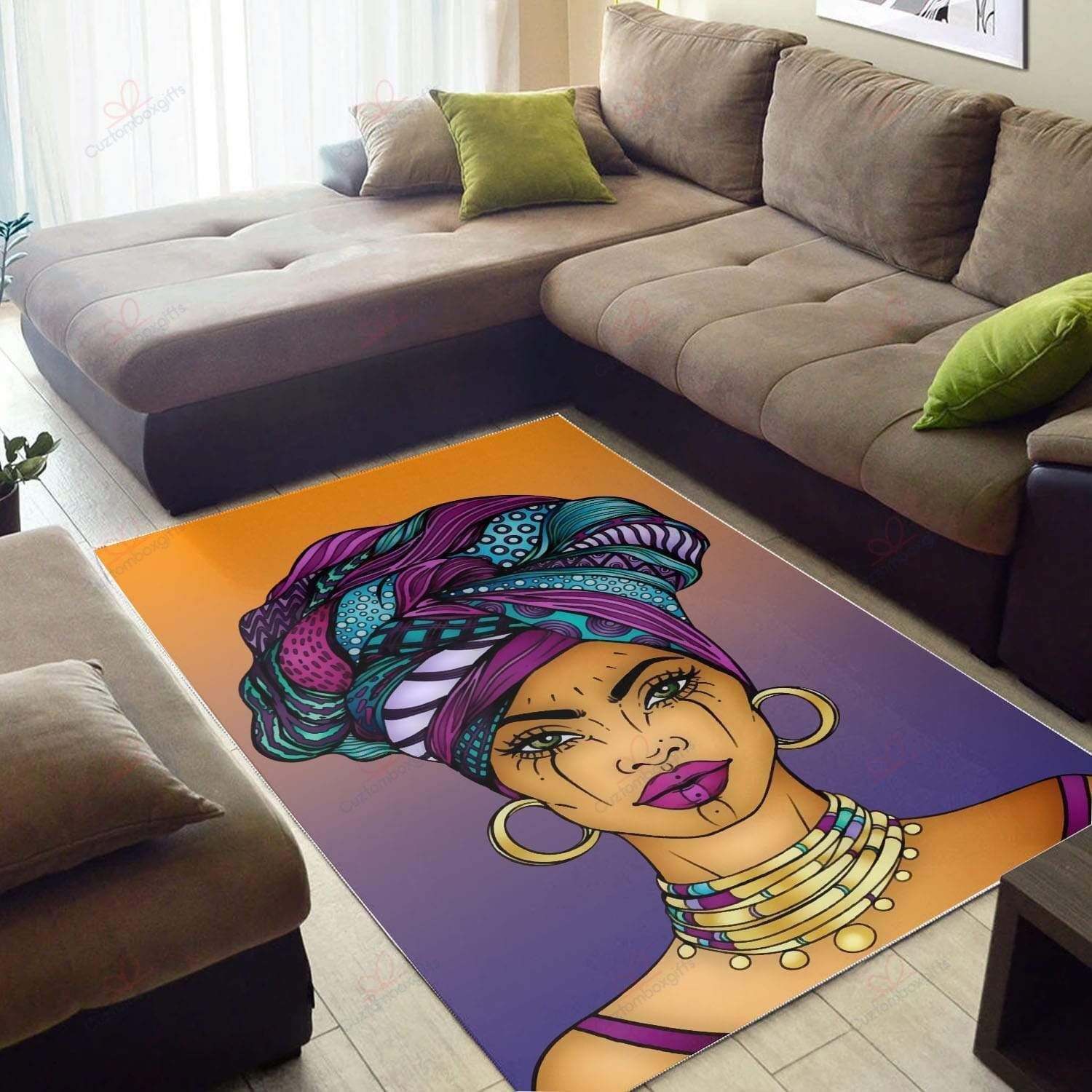 Beautiful African Woman Violet Rug Sport Decor Gift Floor Decor Living Room Carpet Rug Area Rug - dc6ab5959d63 Beautiful African Woman Violet Rug Sport Decor Gift Floor Decor Living Room Carpet Rug Area Rug - dc6ab5959d63