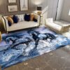 Beautiful Black Horse Rug Sport Decor Gift Floor Decor Living Room Carpet Rug Area Rug - dd131476ecf5