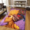 Beautiful Black Woman Rug Sport Decor Gift Floor Decor Living Room Carpet Rug Area Rug - 199e70b8287e