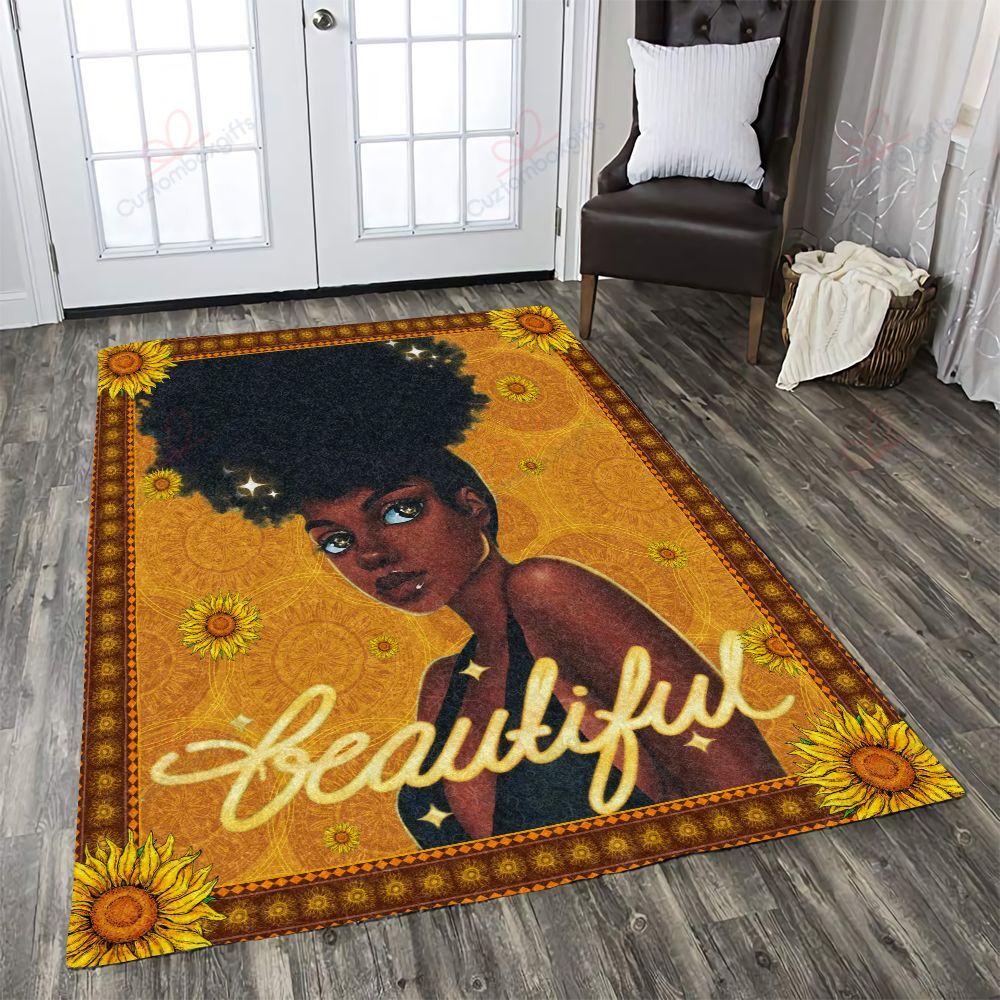 Beautiful Black Woman Rug Sport Decor Gift Floor Decor Living Room Carpet Rug Area Rug - c3287158993d Beautiful Black Woman Rug Sport Decor Gift Floor Decor Living Room Carpet Rug Area Rug - c3287158993d