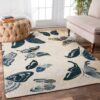 Beautiful Butterfly 4 Rug Sport Decor Gift Floor Decor Living Room Carpet Rug Area Rug - c3fb3912c66f