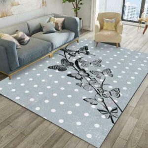 Beautiful Butterfly 9 Rug Sport Decor Gift Floor Decor Living Room Carpet Rug Area Rug - 3994466cc748