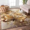 Beautiful Butterfly Rug Sport Decor Gift Floor Decor Living Room Carpet Rug Area Rug - 2819f2702b0c