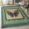 Beautiful Butterfly Rug Sport Decor Gift Floor Decor Living Room Carpet Rug Area Rug - 02c2f709c7ba